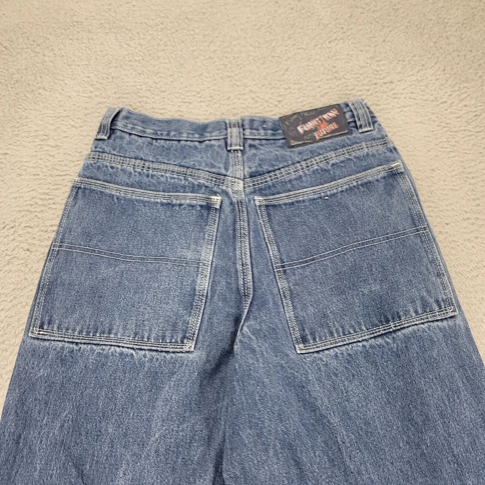 Function and Future Jeans Mens 30x32 Blue Denim FNF Vintage 90s Jynco Vibe - Picture 5 of 13